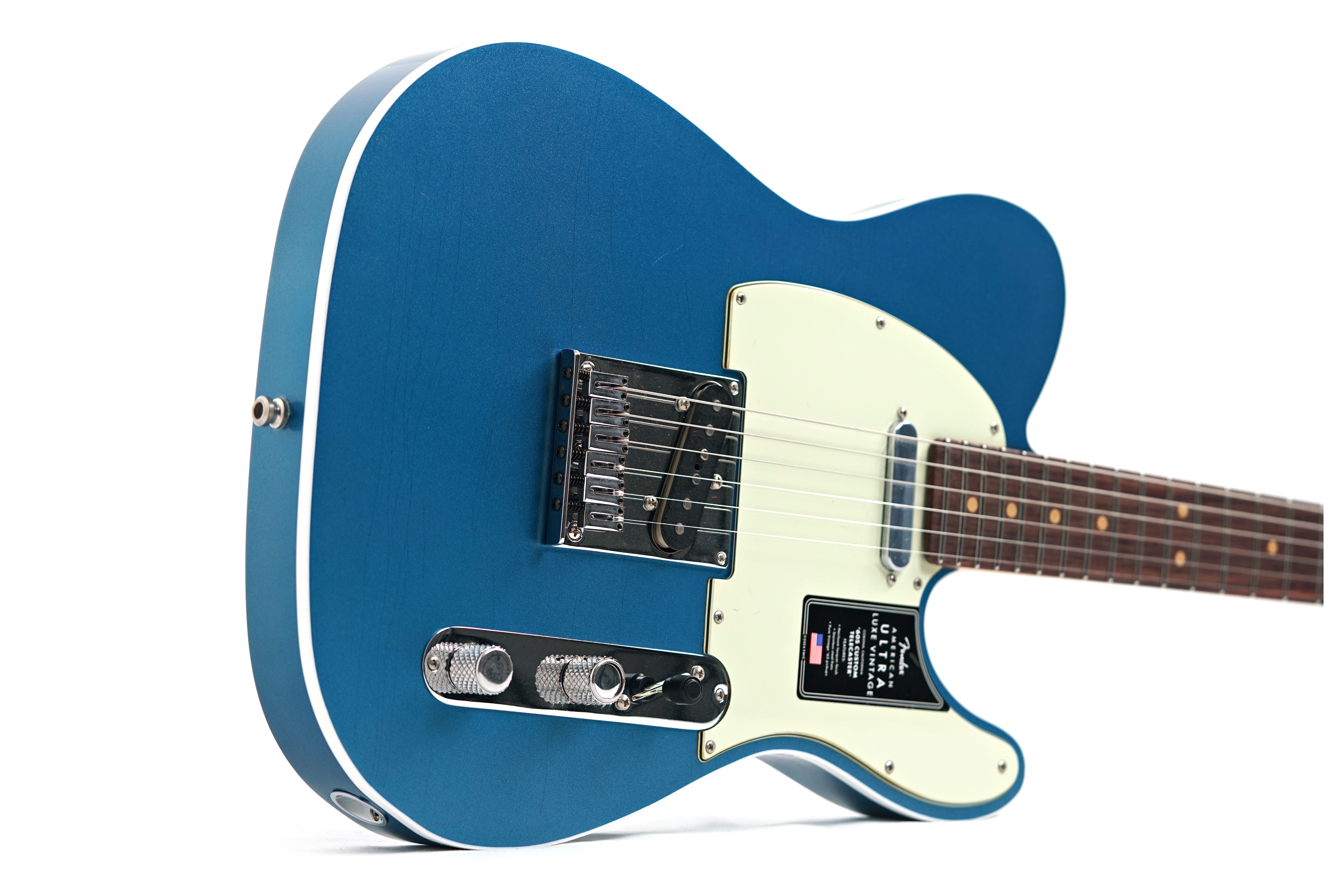 Fender American Ultra Luxe Vintage 60s Custom Telecaster Lake Placid Blue #US25022688