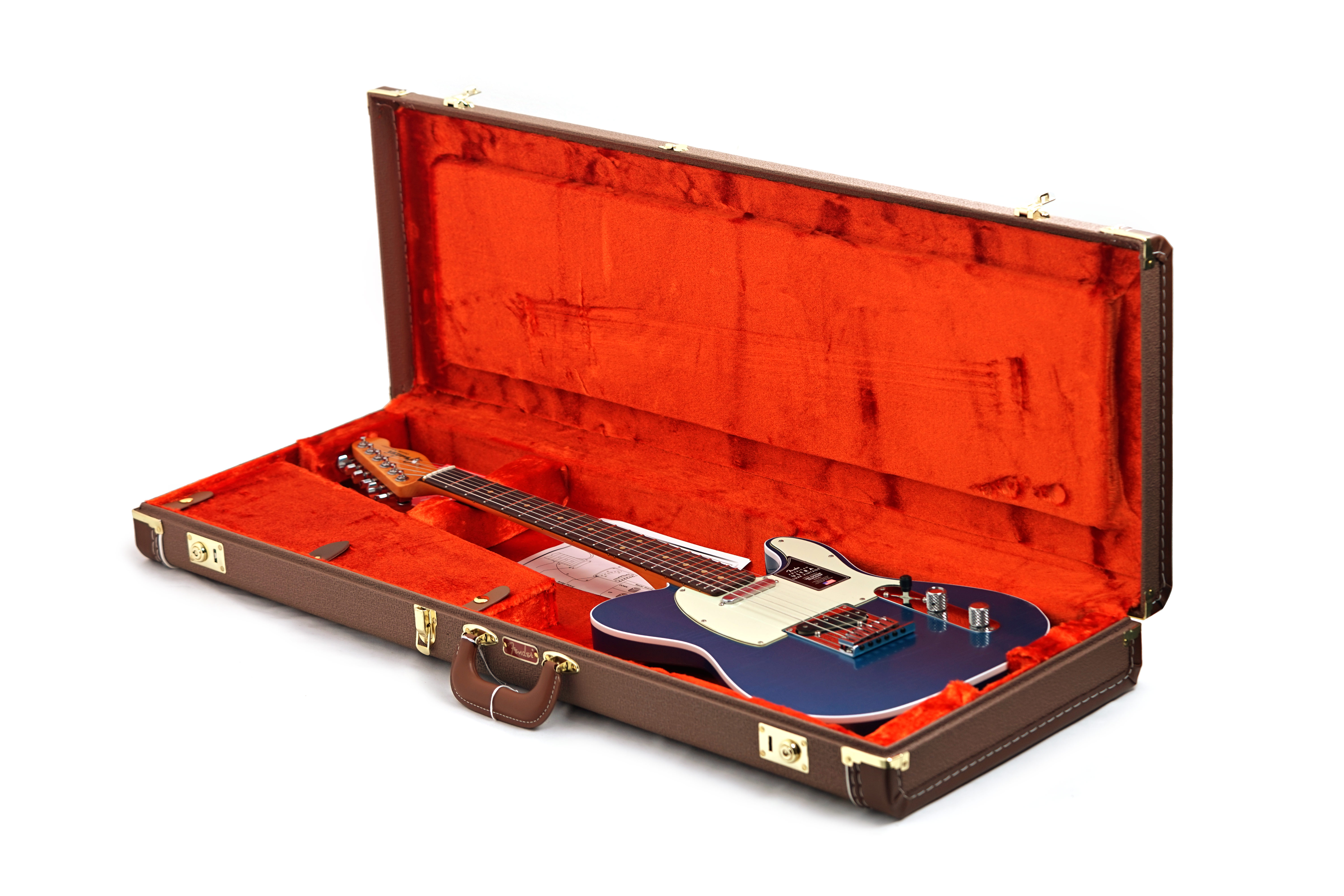 Fender American Ultra Luxe Vintage 60s Custom Telecaster Lake Placid Blue #US25022688