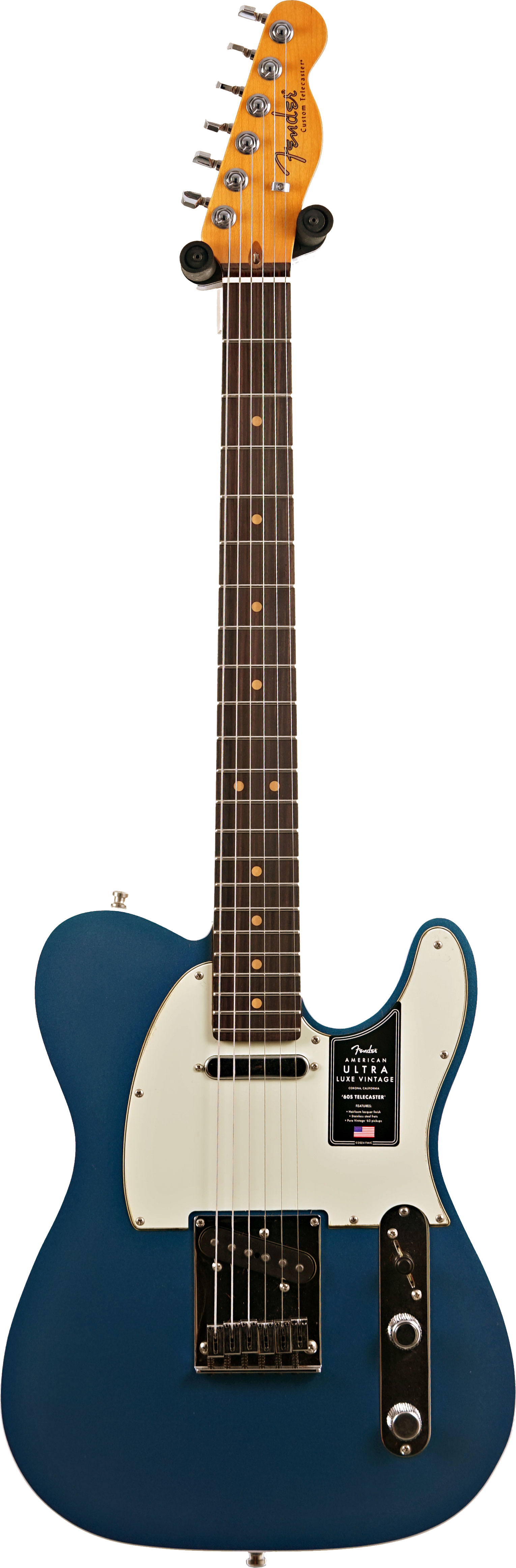Fender American Ultra Luxe Vintage 60s Custom Telecaster Lake Placid Blue (Nearly New) #US25007860