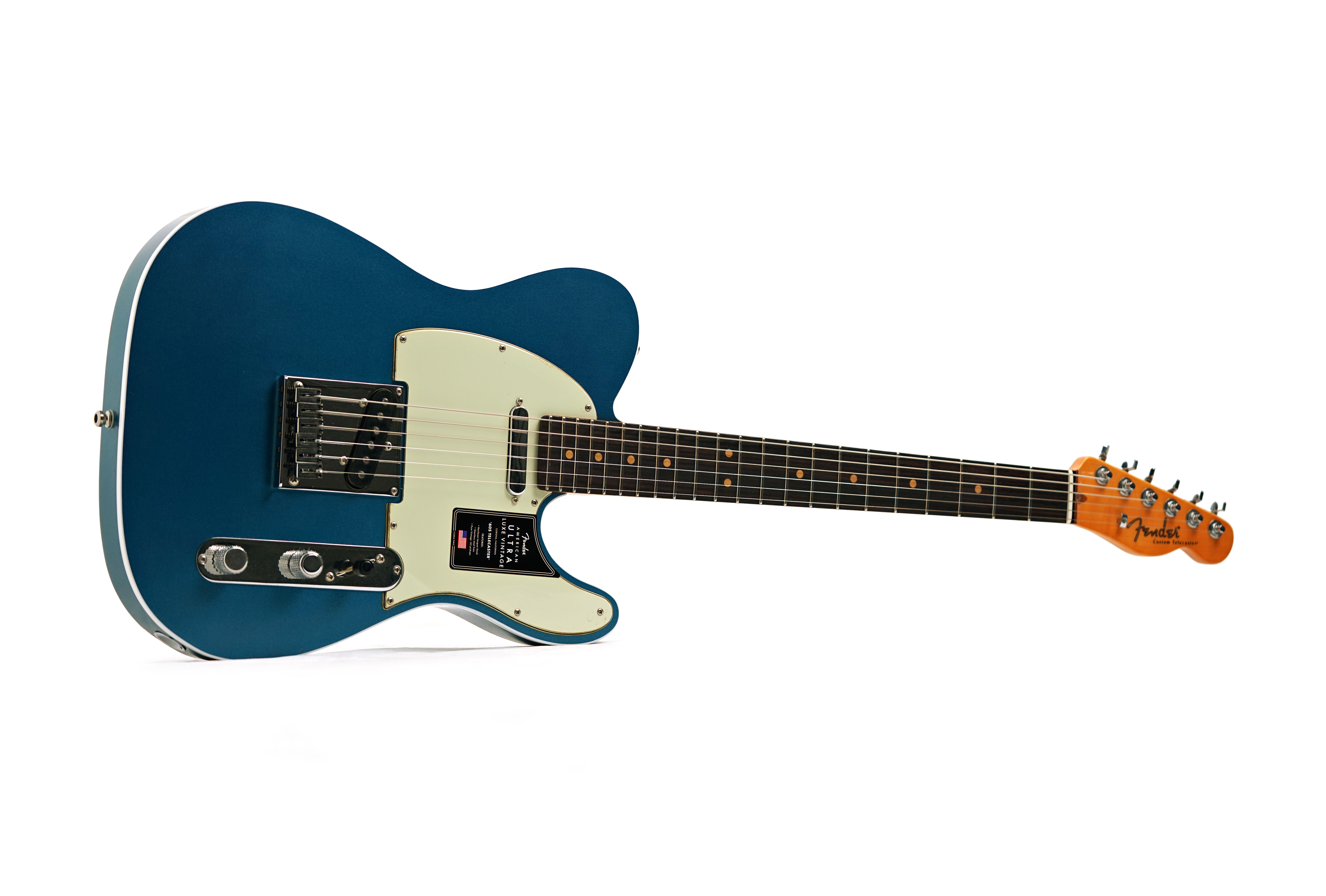 Fender American Ultra Luxe Vintage 60s Custom Telecaster Lake Placid Blue (Nearly New) #US25007860