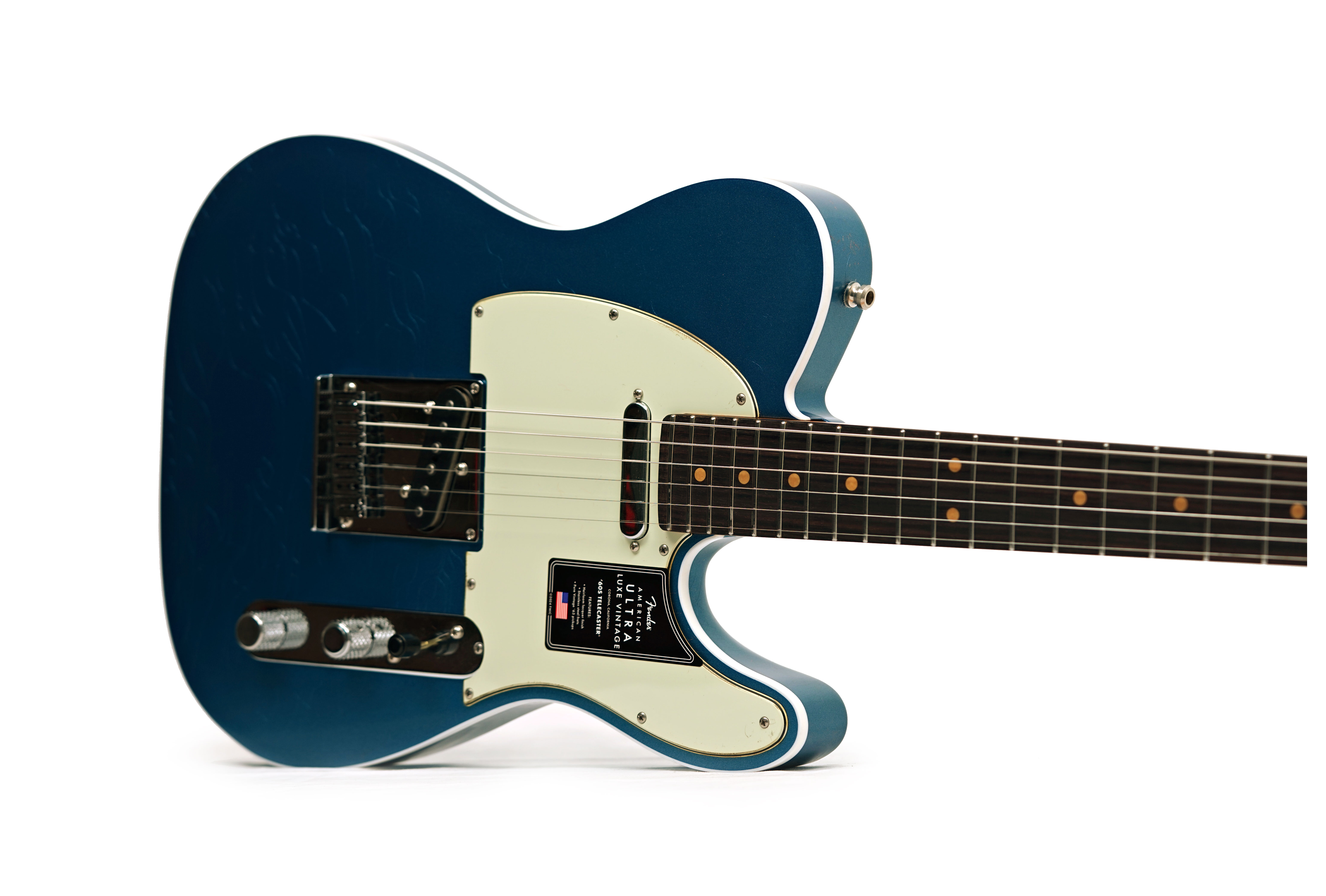 Fender American Ultra Luxe Vintage 60s Custom Telecaster Lake Placid Blue (Nearly New) #US25007860