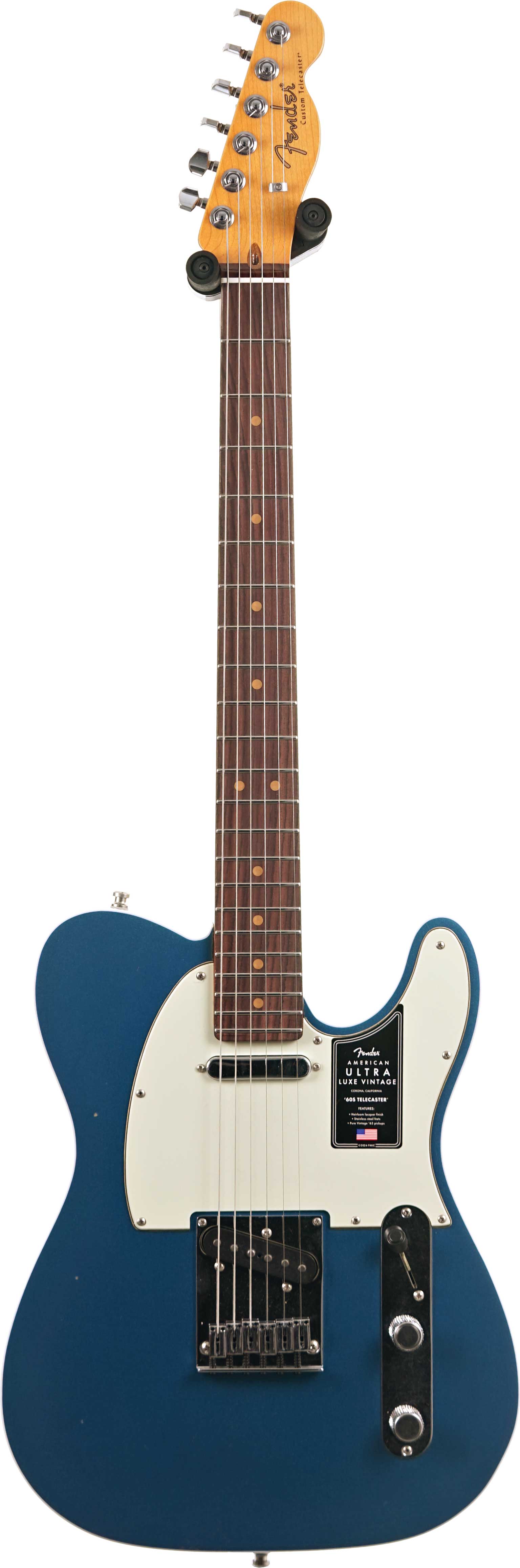 Fender American Ultra Luxe Vintage 60s Custom Telecaster Lake Placid Blue (Nearly New) #US25014591