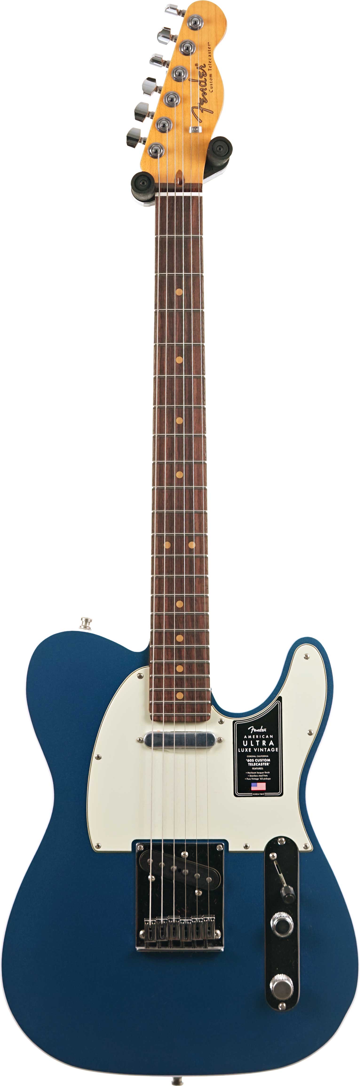 Fender American Ultra Luxe Vintage 60s Custom Telecaster Lake Placid Blue (Ex-Demo) #US25028587