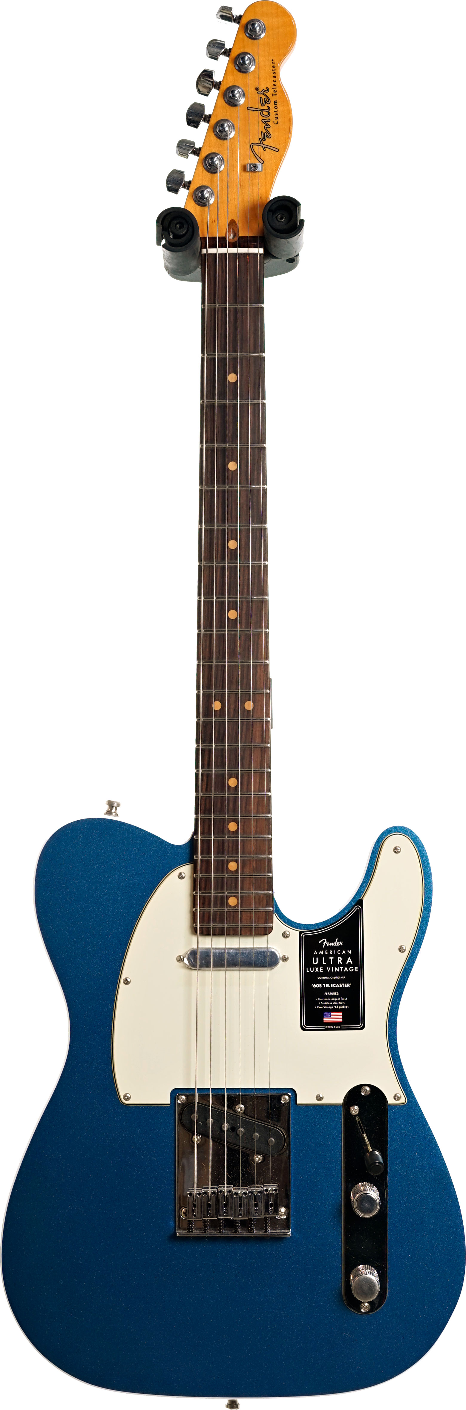 Fender American Ultra Luxe Vintage 60s Custom Telecaster Lake Placid Blue #US25009470