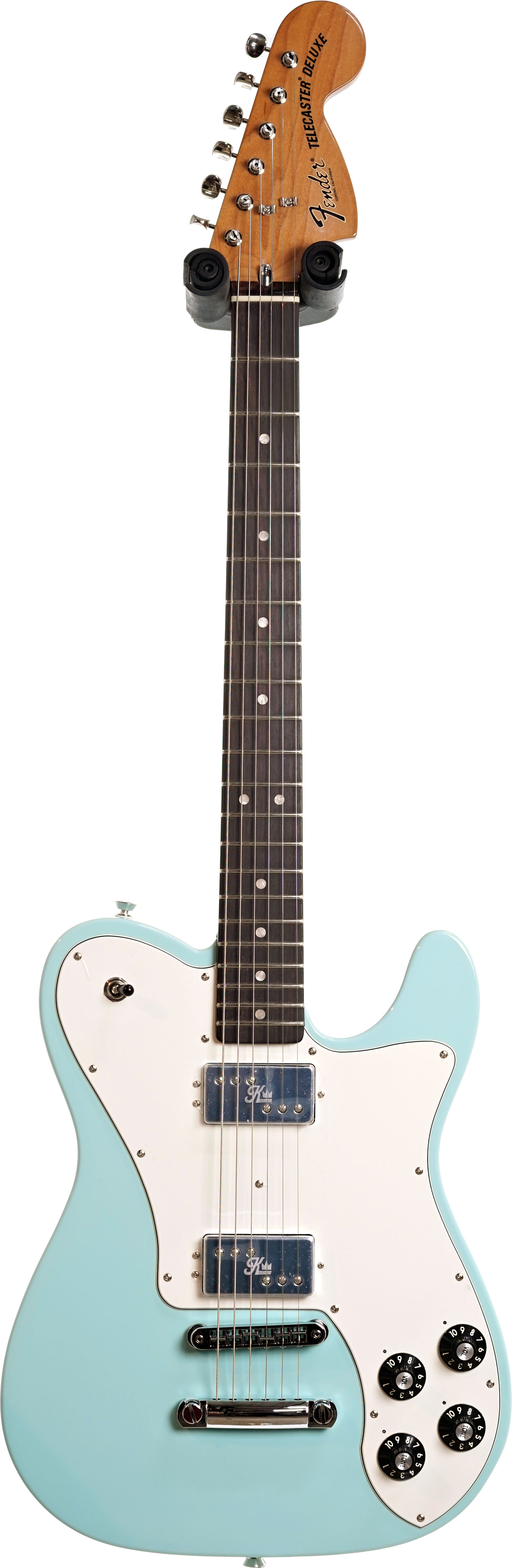 Fender Kingfish Delta Day Telecaster Daphne Blue Rosewood Fingerboard (Nearly New) #KF250127