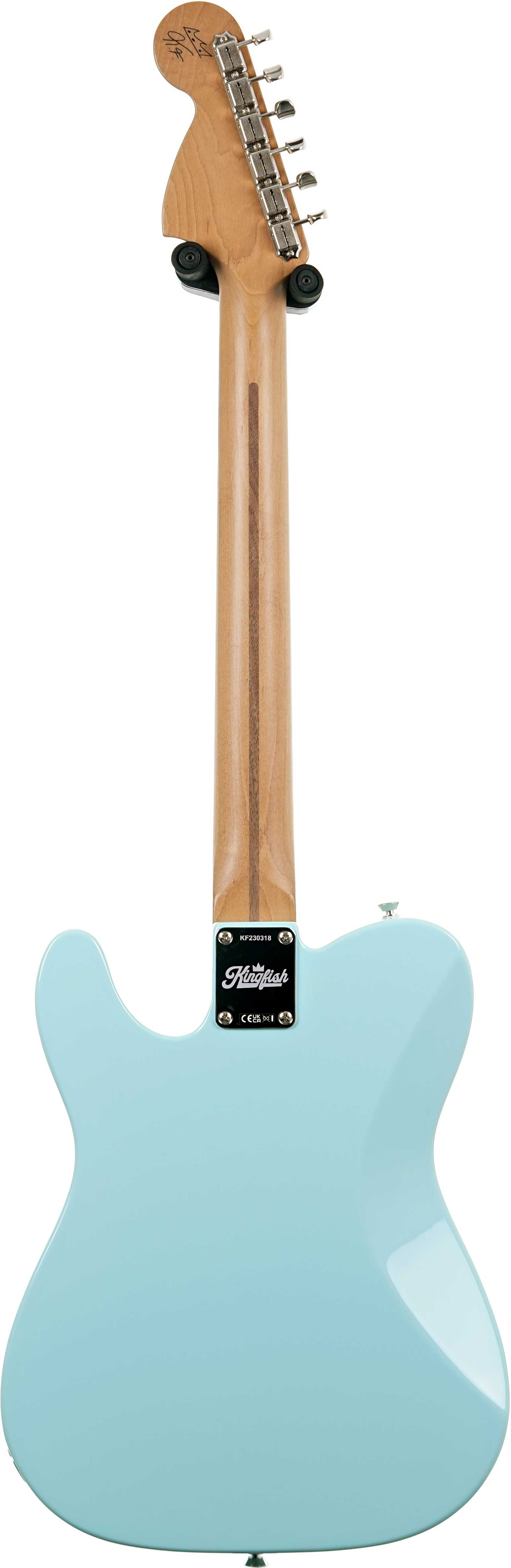 Fender Kingfish Delta Day Telecaster Daphne Blue Rosewood Fingerboard