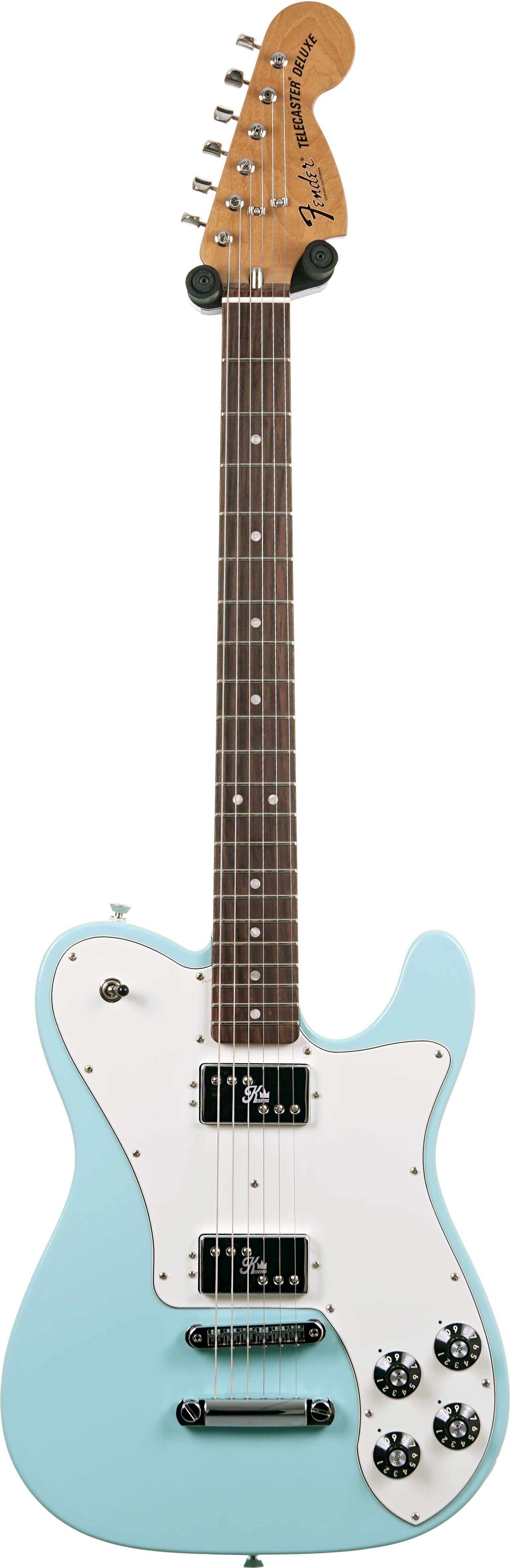 Fender Kingfish Delta Day Telecaster Daphne Blue Rosewood Fingerboard