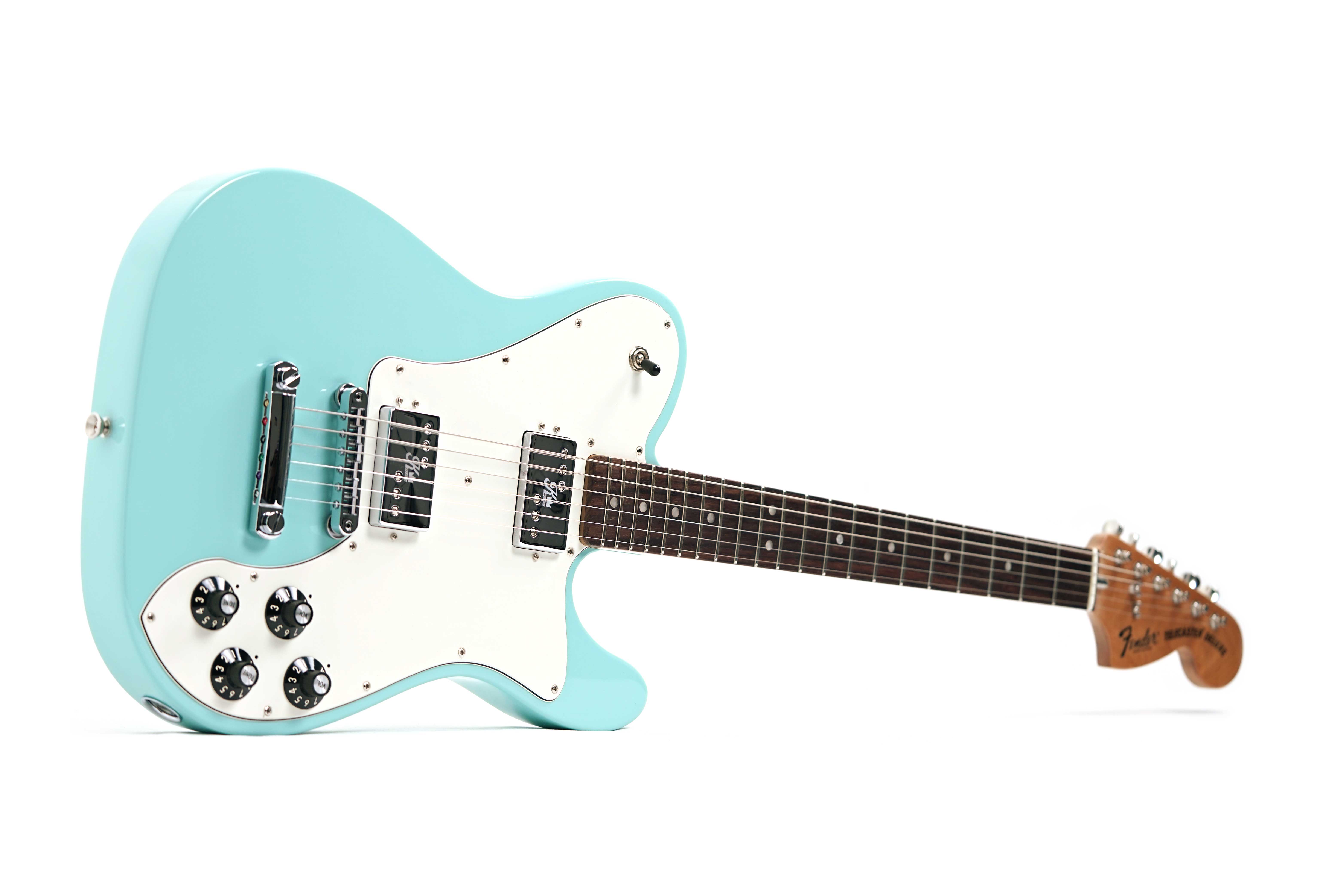 Fender Kingfish Delta Day Telecaster Daphne Blue Rosewood Fingerboard