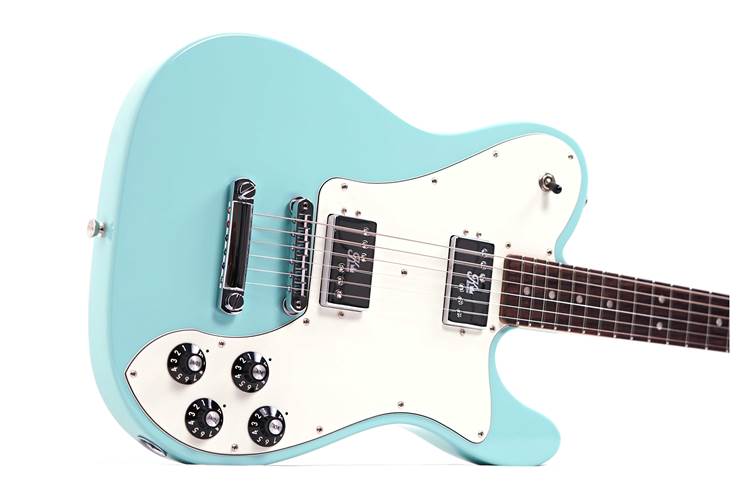 Fender Kingfish Delta Day Telecaster Daphne Blue Rosewood Fingerboard Fender Kingfish Delta Day Telecaster Daphne Blue Rosewood Fingerboard