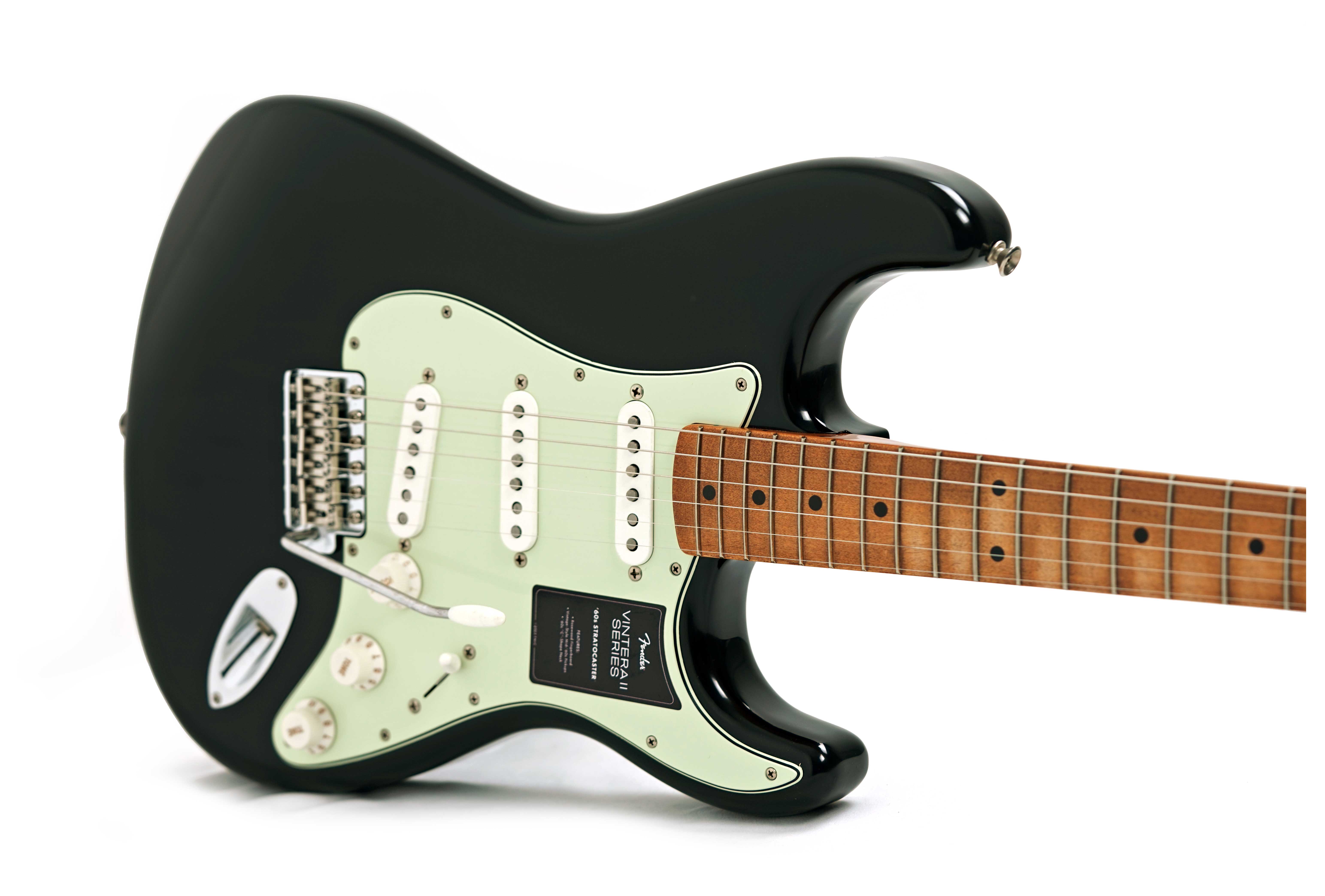 Fender Limited Edition Vintera II Roadworn 60s Stratocaster Black Maple Fingerboard #MX25077956