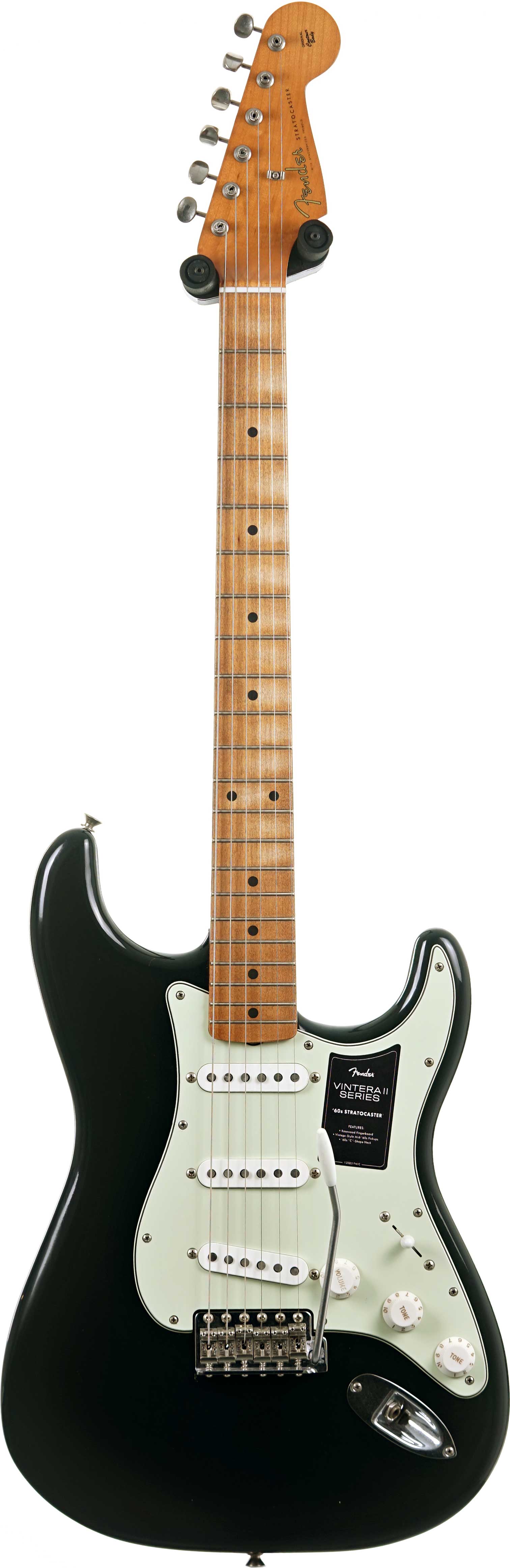 Fender Limited Edition Vintera II Roadworn 60s Stratocaster Black Maple Fingerboard #MX25089022
