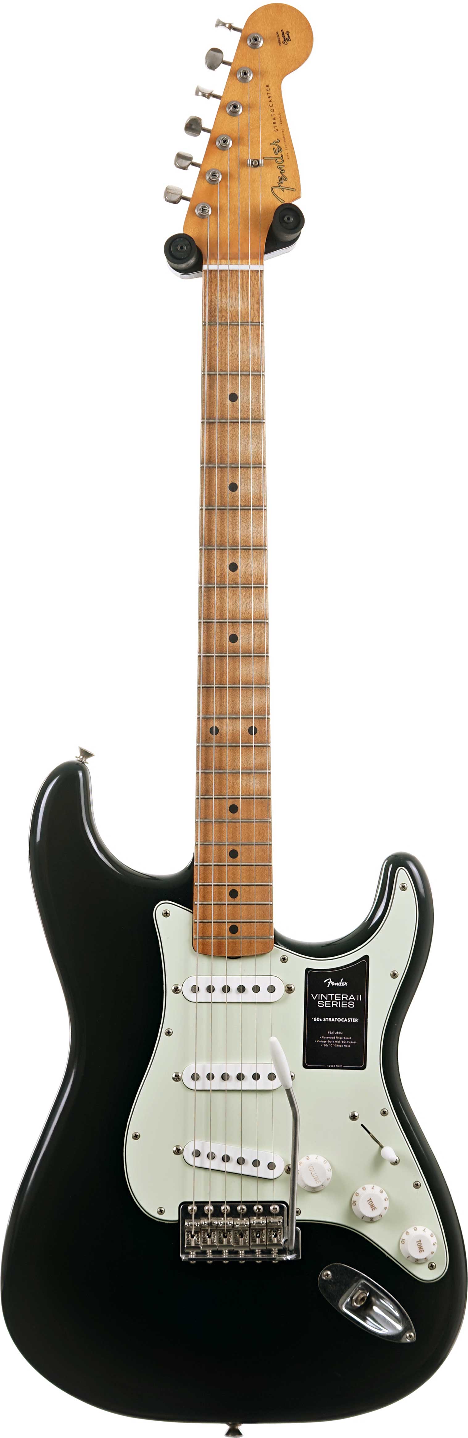 Fender Limited Edition Vintera II Road Worn '60s Stratocaster Maple Fingerboard Black #MX25089391