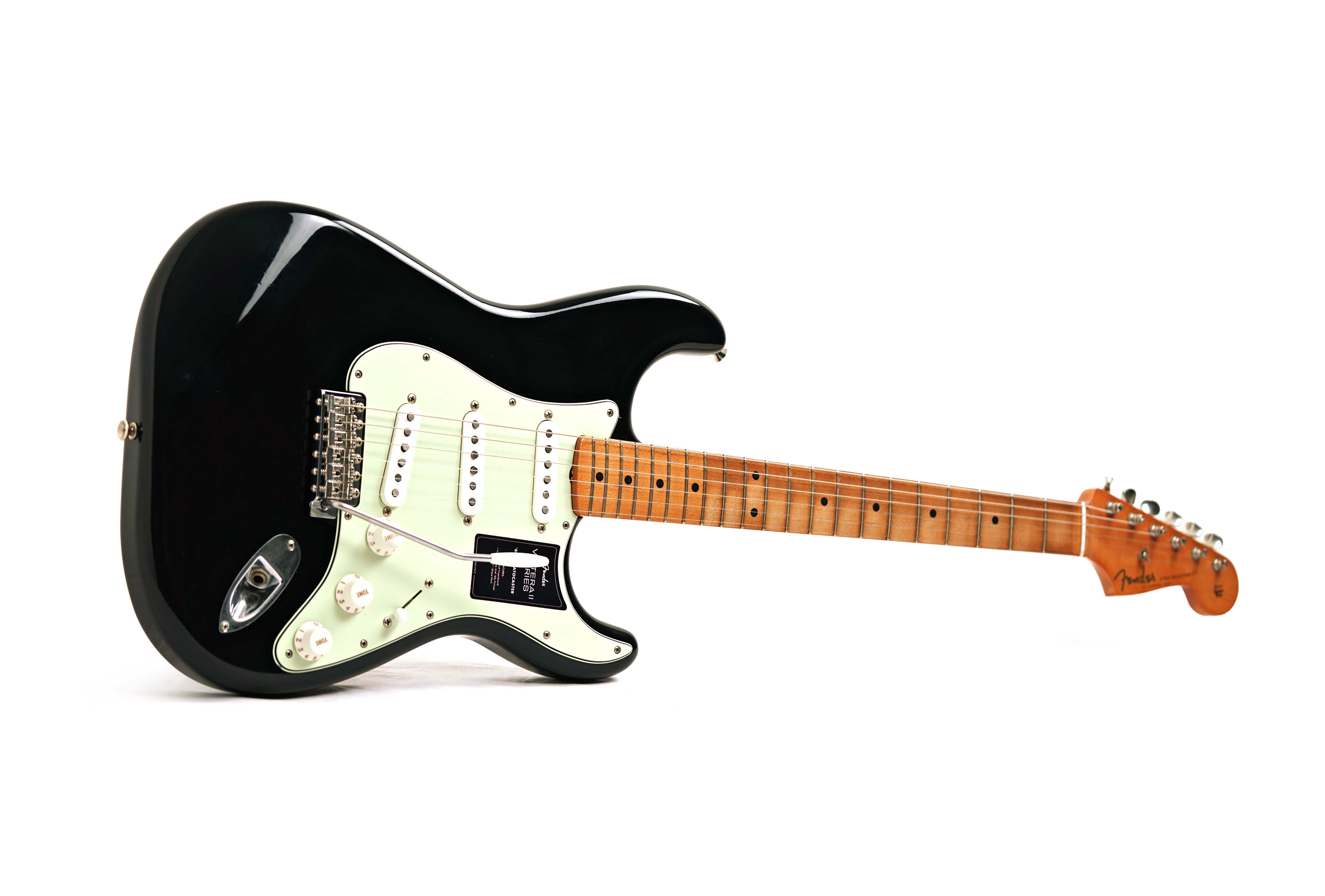 Fender Limited Edition Vintera II Roadworn 60s Stratocaster Black Maple Fingerboard (Ex-Demo) #MX25078965
