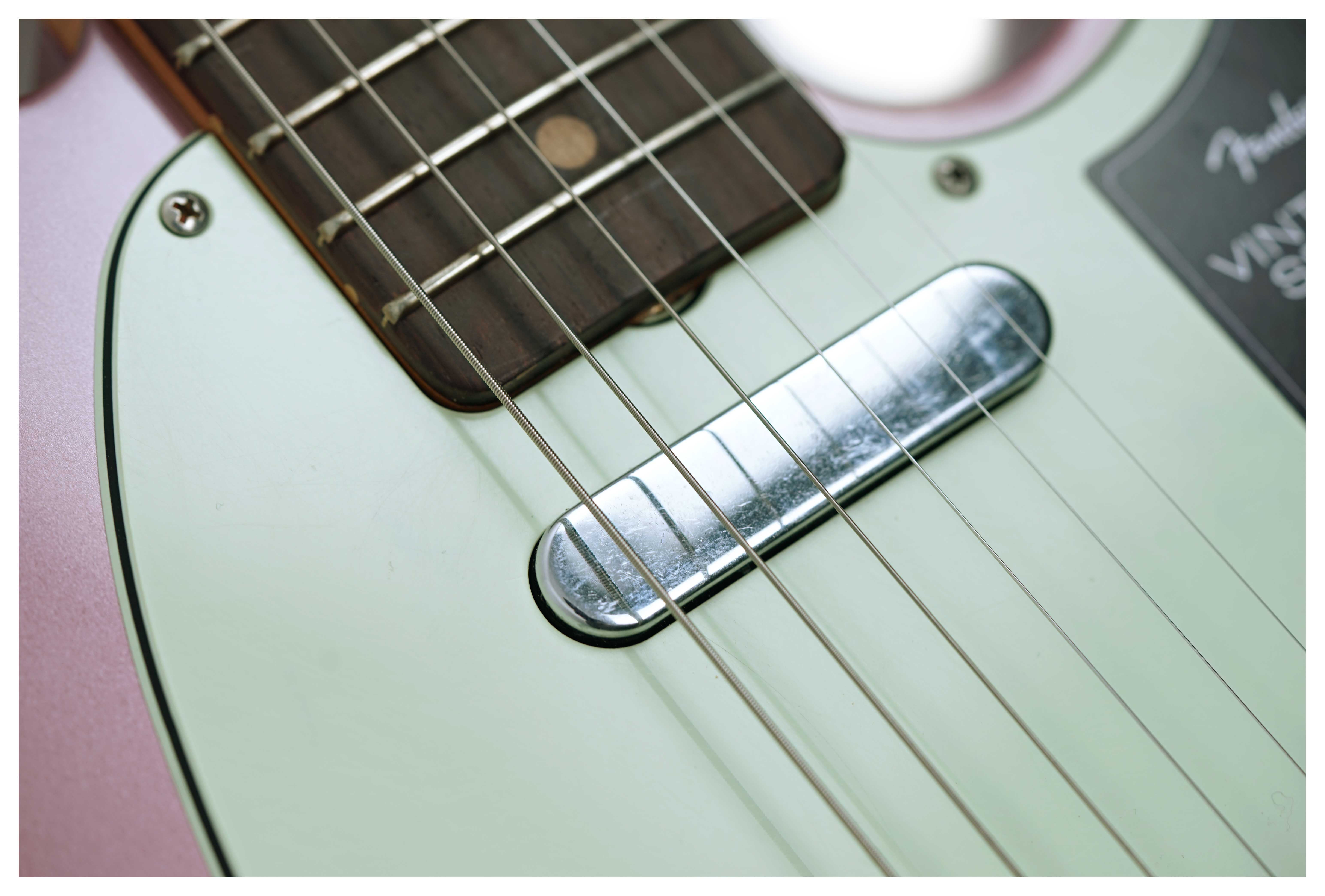 Fender Limited Edition Vintera II Road Worn '60s Telecaster Rosewood Fingerboard Burgundy Mist Metallic #MX25085973