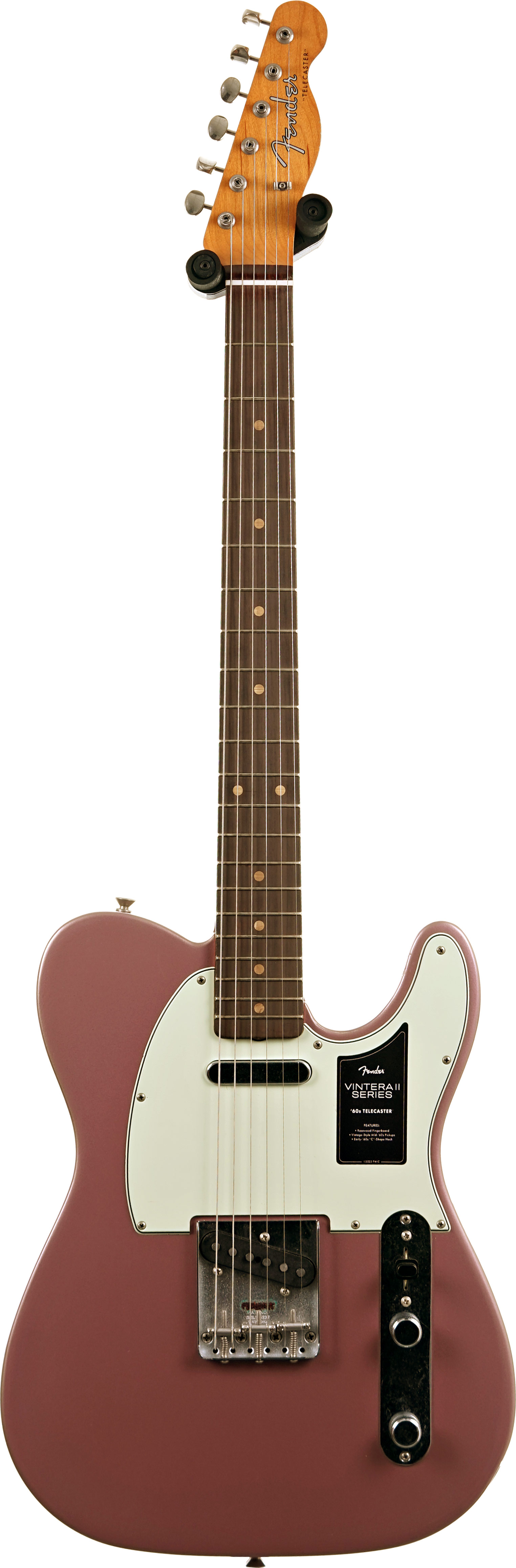 Fender Limited Edition Vintera II Road Worn '60s Telecaster Rosewood Fingerboard Burgundy Mist Metallic #MX25078903