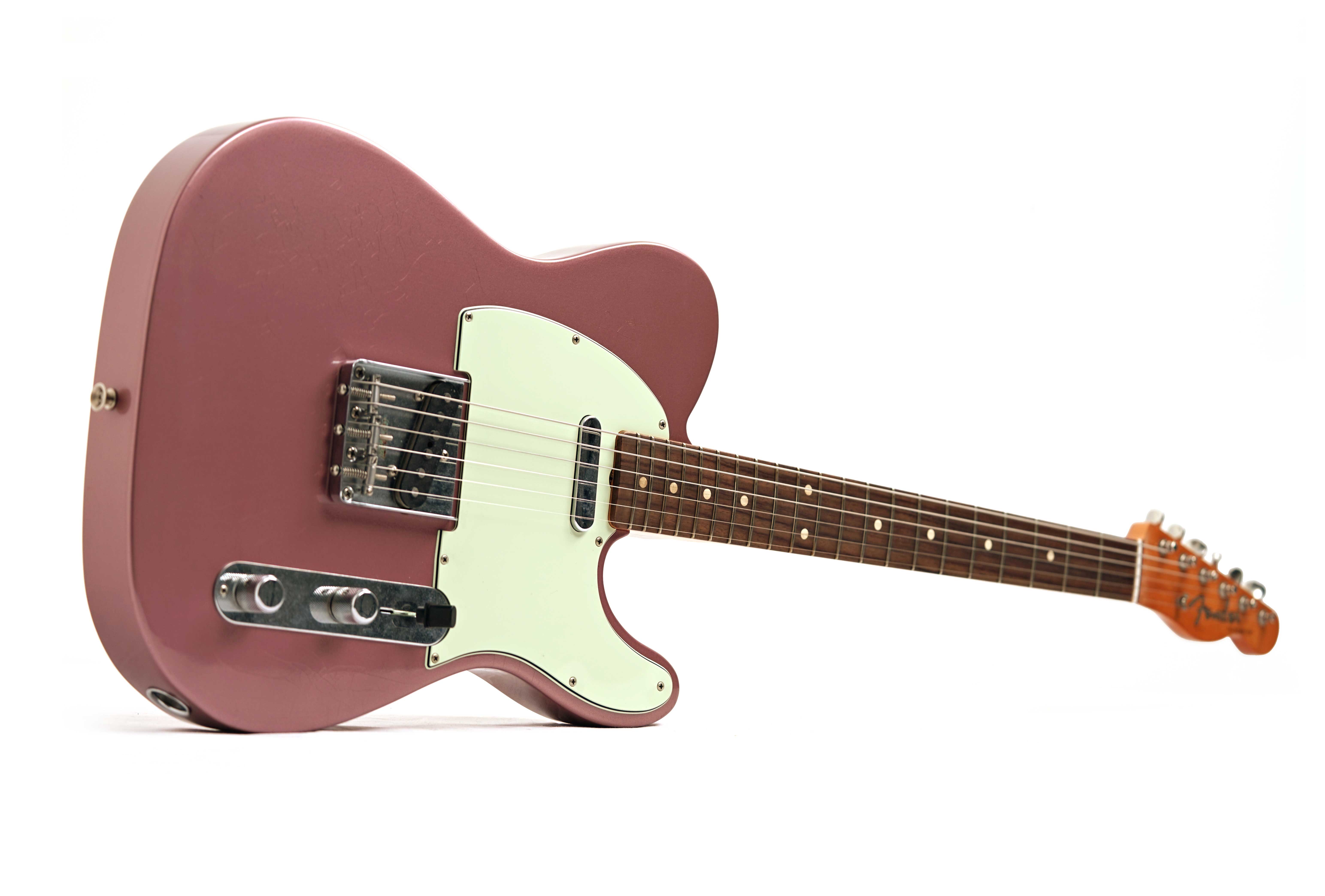 Fender Limited Edition Vintera II Roadworn Telecaster 60s Burgundy Mist Metallic Rosewood Fingerboard (Ex-Demo) #MX25095521