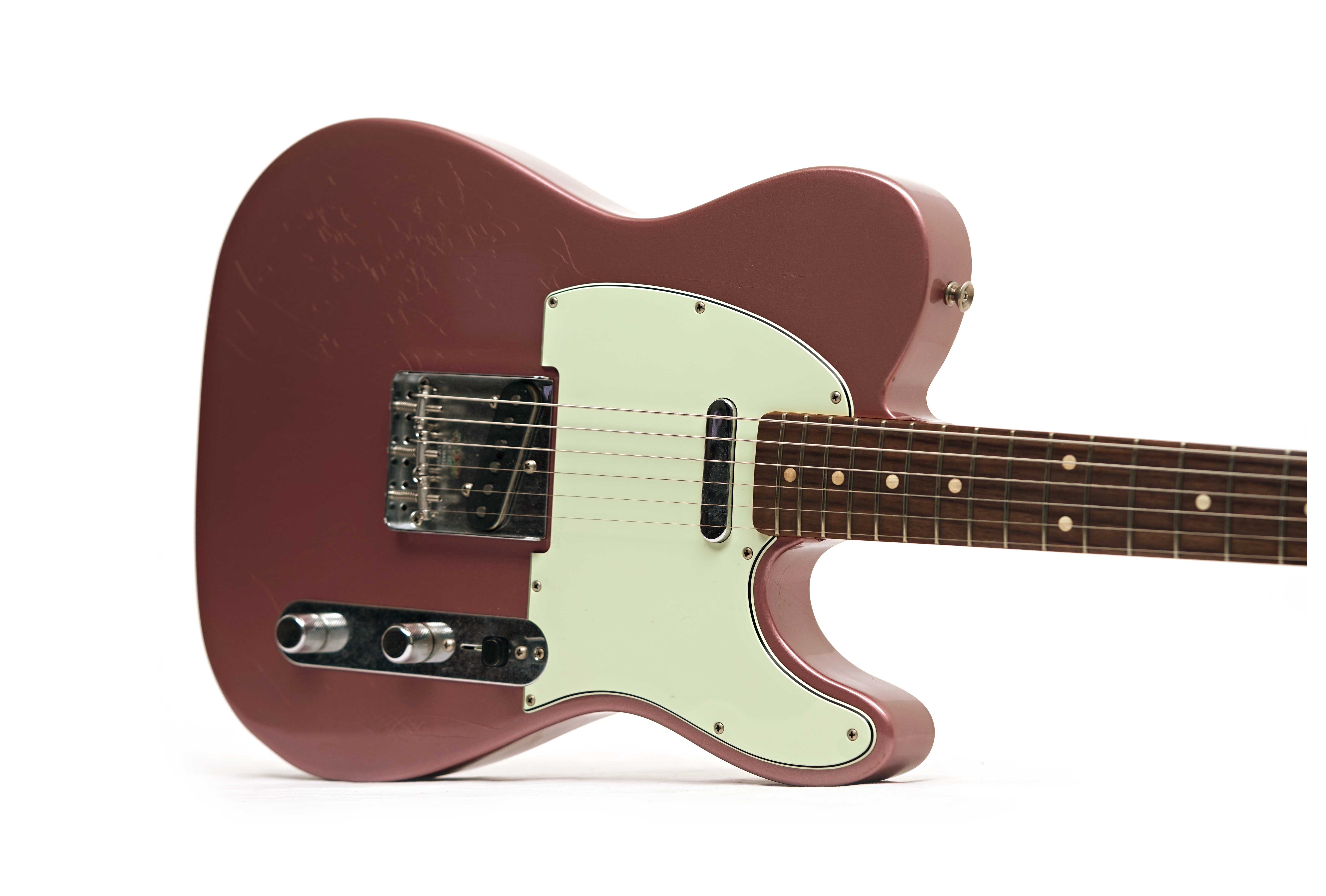 Fender Limited Edition Vintera II Roadworn Telecaster 60s Burgundy Mist Metallic Rosewood Fingerboard (Ex-Demo) #MX25095521