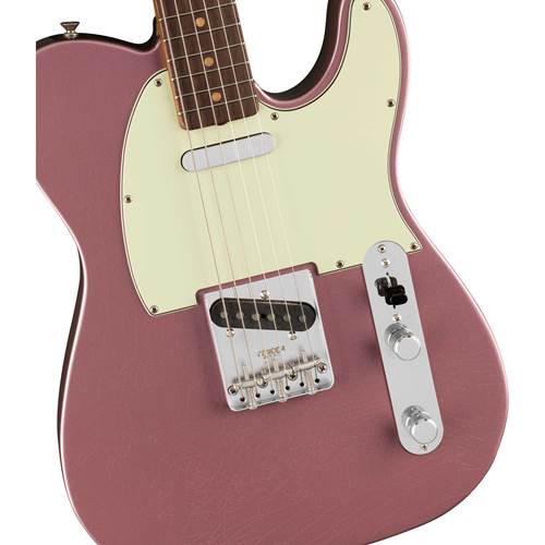 Fender Limited Edition Vintera II Road Worn '60s Telecaster Rosewood Fingerboard Burgundy Mist Metallic Fender Limited Edition Vintera II Road Worn '60s Telecaster Rosewood Fingerboard Burgundy Mist Metallic