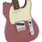 Fender Limited Edition Vintera II Road Worn '60s Telecaster Rosewood Fingerboard Burgundy Mist Metallic Front View