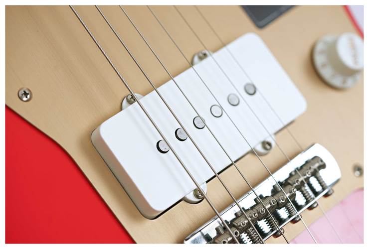 Fender Limited Edition Vintera II Roadworn 50s Jazzmaster Fiesta Red Rosewood Fingerboard #MX25066695 Fender Limited Edition Vintera II Roadworn 50s Jazzmaster Fiesta Red Rosewood Fingerboard #MX25066695