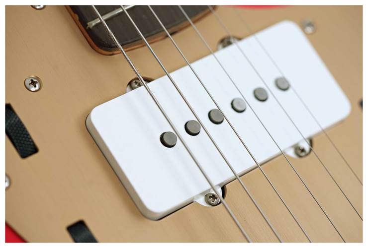 Fender Limited Edition Vintera II Roadworn 50s Jazzmaster Fiesta Red Rosewood Fingerboard #MX25066695 Fender Limited Edition Vintera II Roadworn 50s Jazzmaster Fiesta Red Rosewood Fingerboard #MX25066695