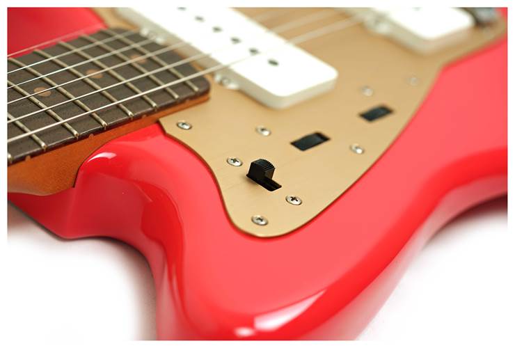 Fender Limited Edition Vintera II Road Worn '50s Jazzmaster Rosewood Fingerboard Fiesta Red #MX25066685 Fender Limited Edition Vintera II Road Worn '50s Jazzmaster Rosewood Fingerboard Fiesta Red #MX25066685