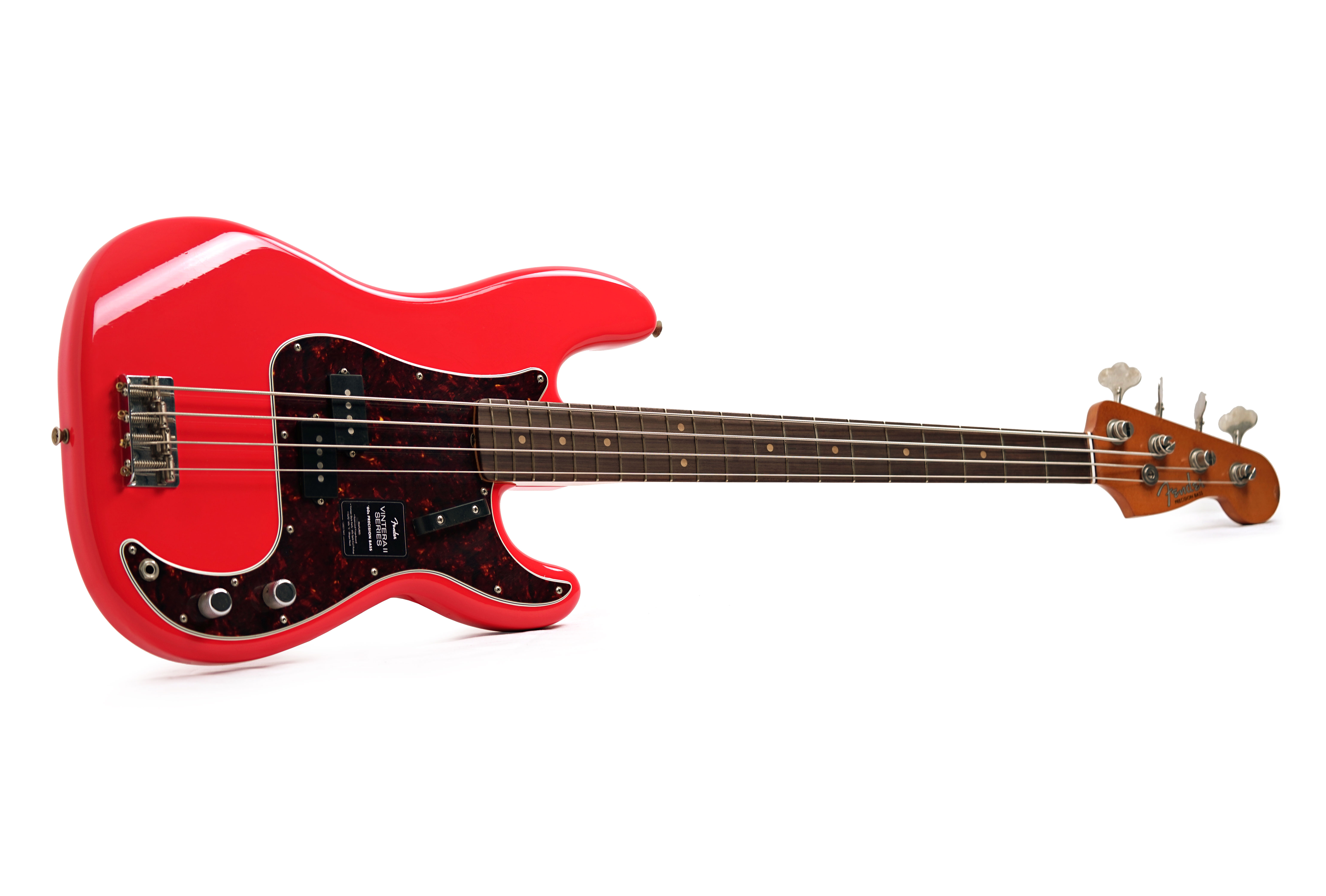 Fender Limited Edition Vintera II Road Worn '60s Precision Bass Rosewood Fingerboard Fiesta Red #MX25094215