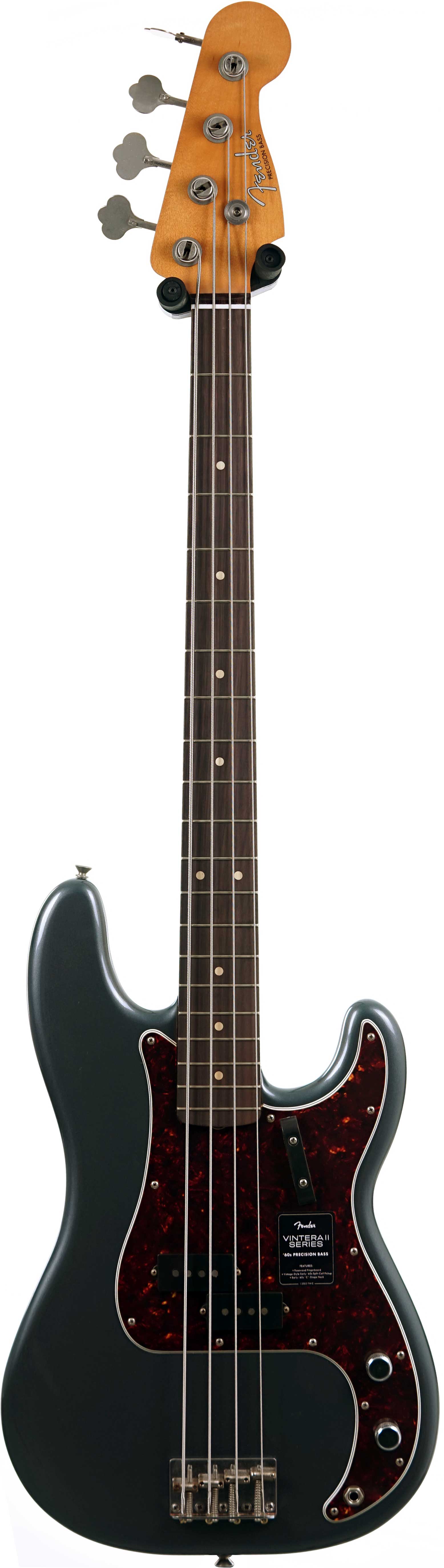 Fender Limited Edition Vintera II Road Worn '60s Precision Bass Rosewood Fingerboard Charcoal Frost Metallic #MX25143697