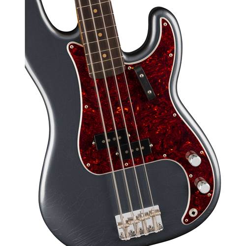 Fender Limited Edition Vintera II Road Worn '60s Precision Bass Rosewood Fingerboard Charcoal Frost Metallic Fender Limited Edition Vintera II Road Worn '60s Precision Bass Rosewood Fingerboard Charcoal Frost Metallic