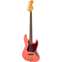 Squier Classic Vibe 60s Jazz Bass Tahitian Coral Indian Laurel Front View