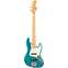 Squier Classic Vibe Active 70s Jazz Bass V Ocean Turquoise Maple Fingerboard Front View