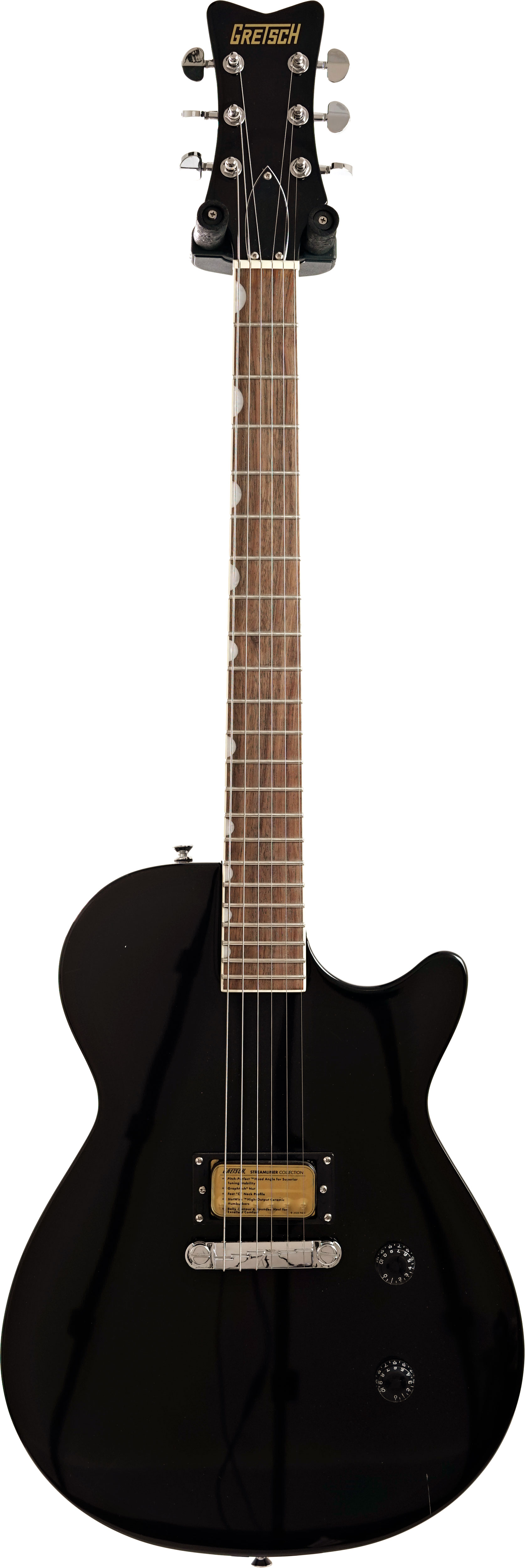 Gretsch Streamliner Jet Club 1 Pickup Jet Black (Ex-Demo) #CTG250903022