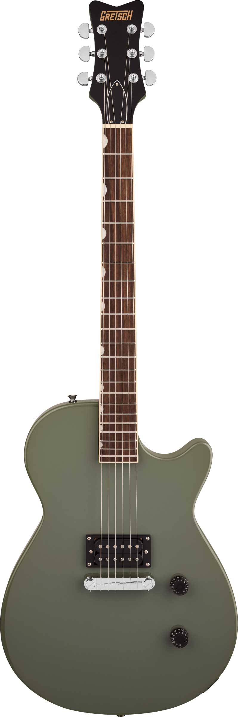 Gretsch Streamliner Jet Club 1 Pickup Steel Olive Drab