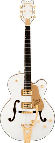Gretsch Synchromatic Falcon Hollow Body Single-Cut with Bigsby Ebony Fingerboard Snowcrest White Gretsch Synchromatic Falcon Hollow Body Single-Cut with Bigsby Ebony Fingerboard Snowcrest White