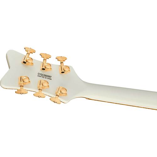 Gretsch Synchromatic Falcon Hollow Body Single-Cut with Bigsby Ebony Fingerboard Snowcrest White Gretsch Synchromatic Falcon Hollow Body Single-Cut with Bigsby Ebony Fingerboard Snowcrest White