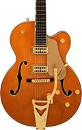 Gretsch Synchromatic Nashville Hollow Body Single-Cut with Bigsby Ebony Fingerboard 50's Orange Stain
