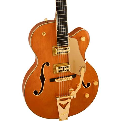 Gretsch Synchromatic Nashville Hollow Body Single-Cut with Bigsby Ebony Fingerboard 50's Orange Stain Gretsch Synchromatic Nashville Hollow Body Single-Cut with Bigsby Ebony Fingerboard 50's Orange Stain