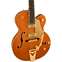Gretsch Synchromatic Nashville Hollow Body Single-Cut with Bigsby Ebony Fingerboard 50's Orange Stain Front View