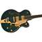 Gretsch Synchromatic Nashville Hollow Body Single-Cut with Bigsby Ebony Fingerboard Cadillac Green Front View