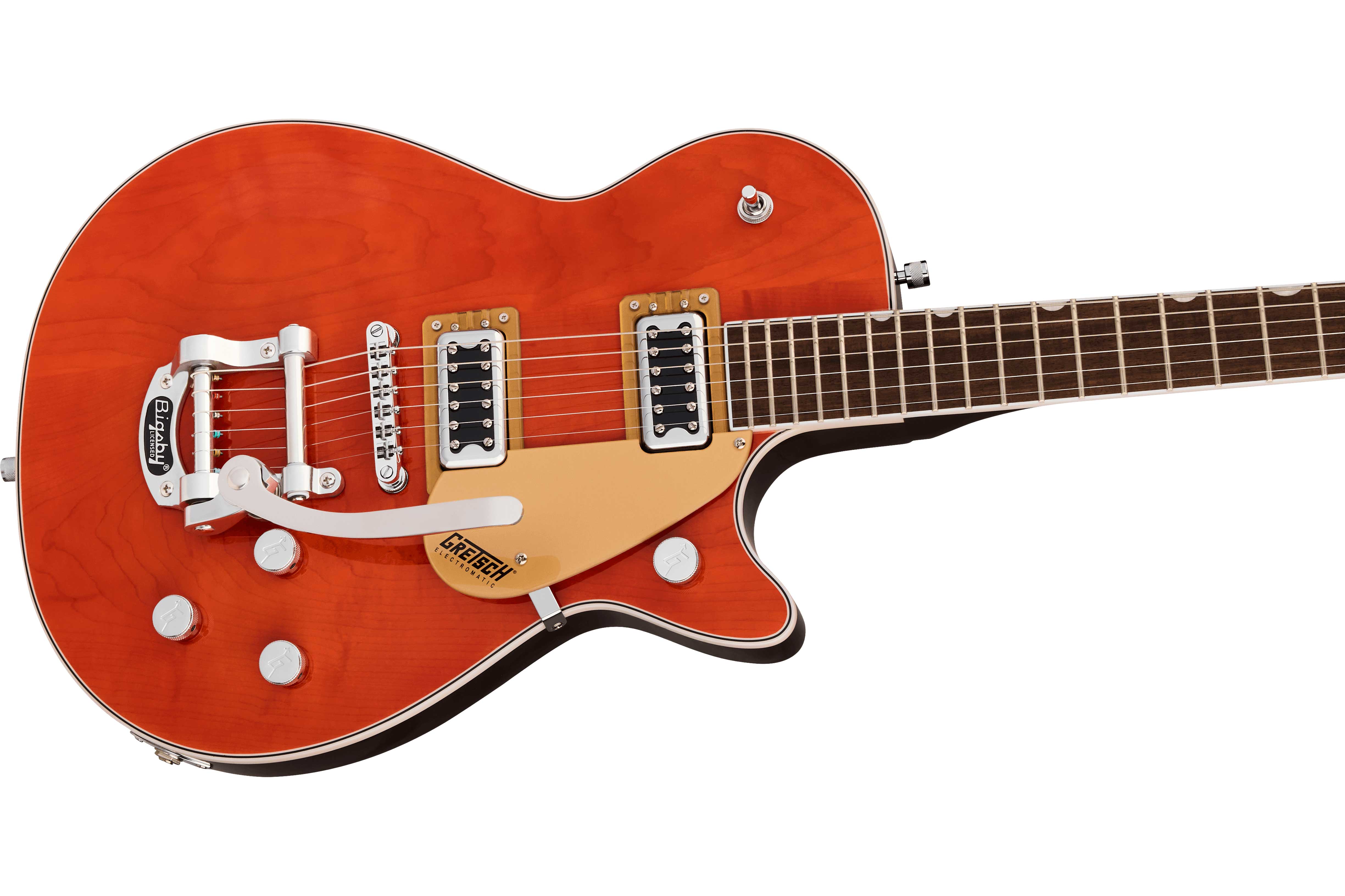 Gretsch G5230T Electromatic Jet FT Single-Cut with Bigsby Laurel Fingerboard Orange Stain