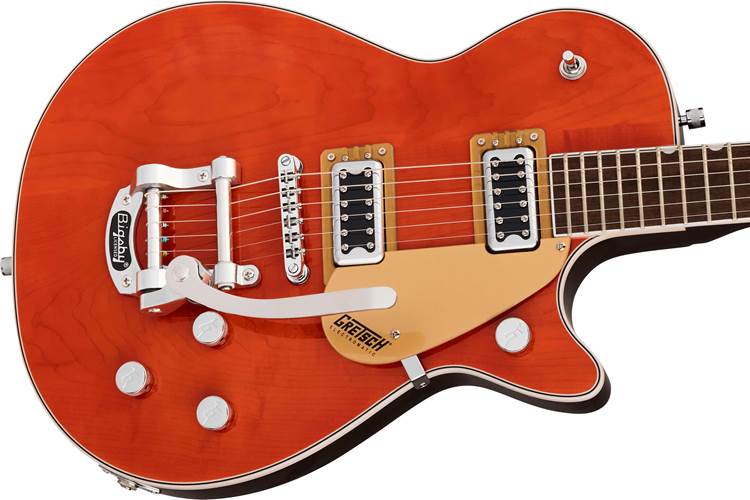 Gretsch G5230T Electromatic Jet FT Single-Cut with Bigsby Laurel Fingerboard Orange Stain Gretsch G5230T Electromatic Jet FT Single-Cut with Bigsby Laurel Fingerboard Orange Stain