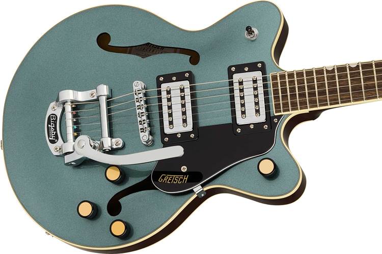 Gretsch G2655T Streamliner Center Block Jr. Double-Cut with Bigsby Laurel Fingerboard Gunmetal Gretsch G2655T Streamliner Center Block Jr. Double-Cut with Bigsby Laurel Fingerboard Gunmetal