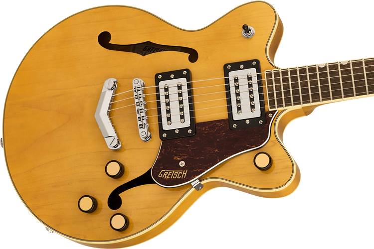 Gretsch G2655 Streamliner Center Block Jr. Double-Cut with V-Stoptail Laurel Fingerboard Village Amber Gretsch G2655 Streamliner Center Block Jr. Double-Cut with V-Stoptail Laurel Fingerboard Village Amber