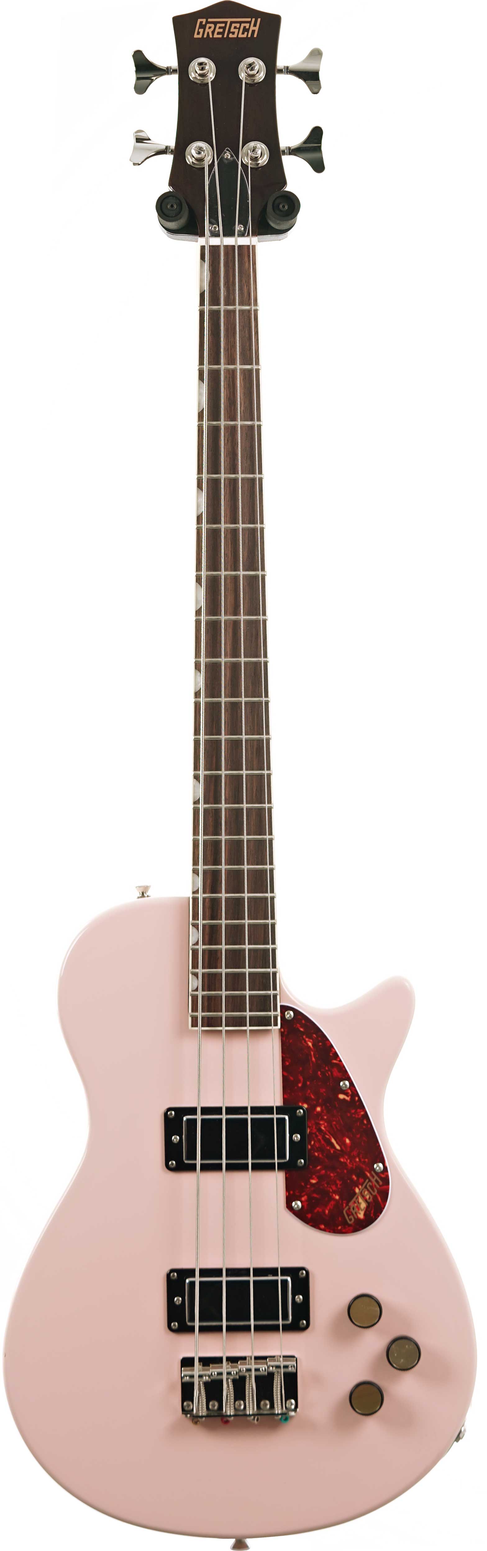 Gretsch Streamliner Jet Club Short Scale Bass Single-Cut Laurel Fingerboard Shell Pink (Ex-Demo) #CYG25041183
