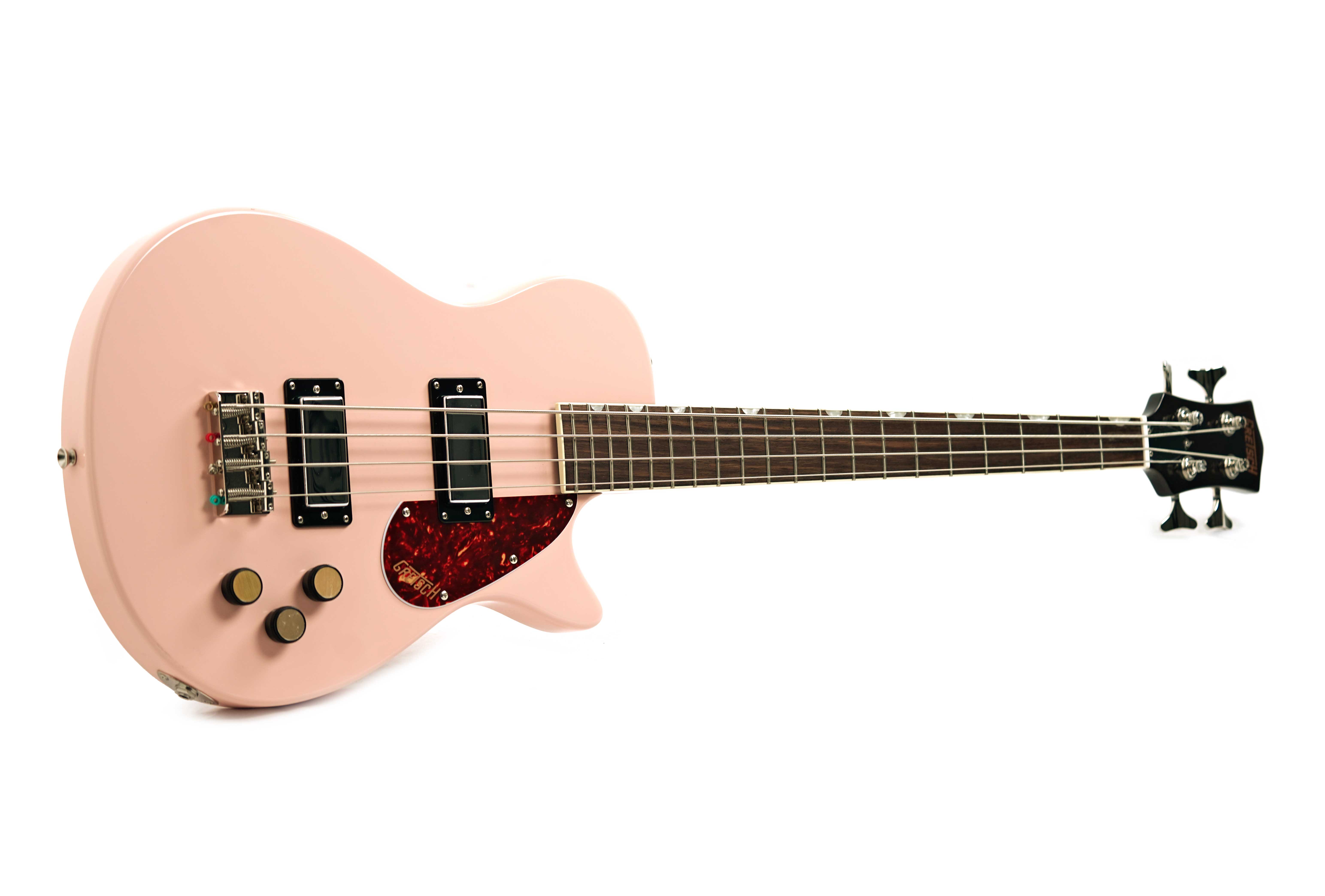 Gretsch Streamliner Jet Club Short Scale Bass Single-Cut Laurel Fingerboard Shell Pink (Ex-Demo) #CYG25041183
