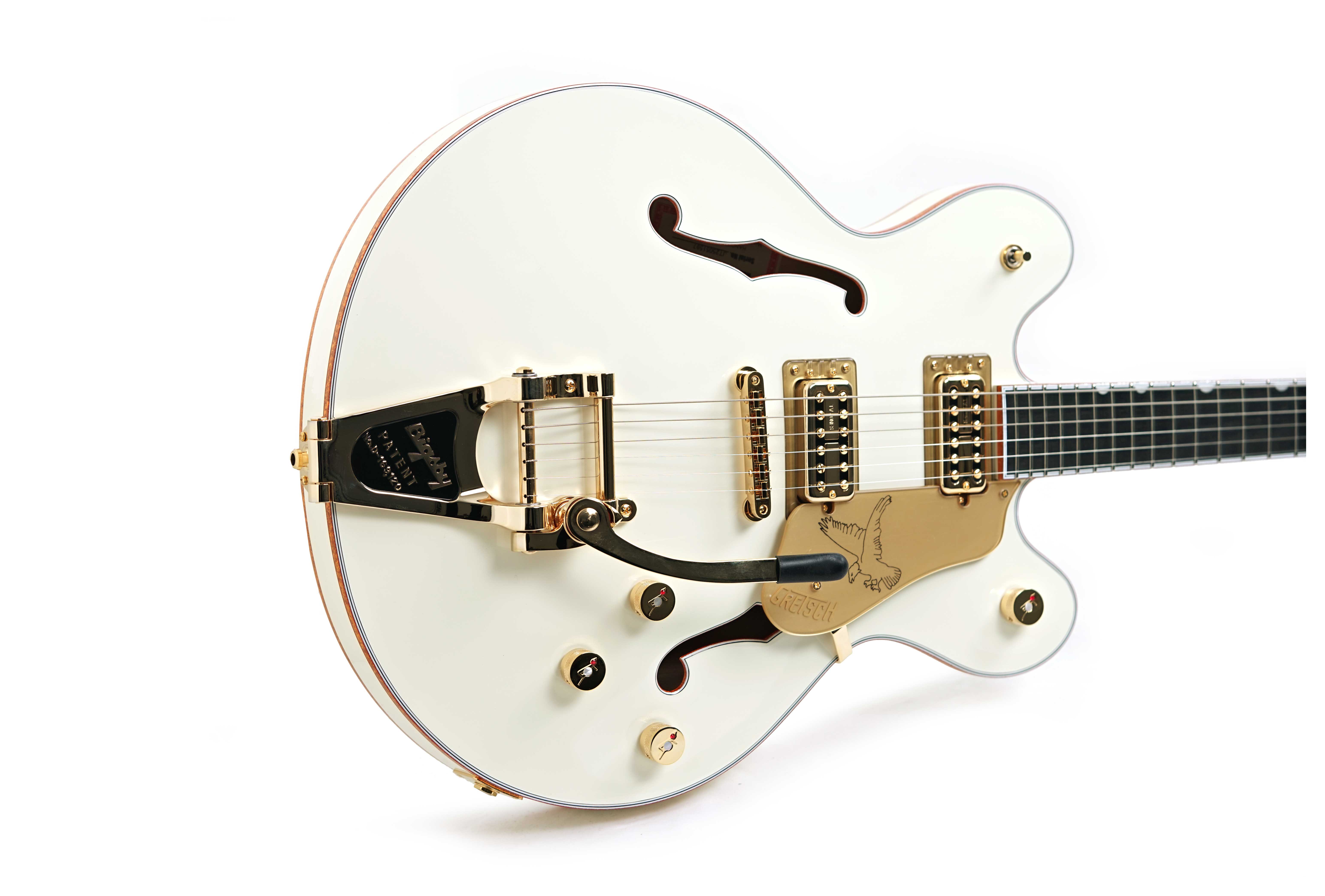 Gretsch Falcon Center Block Limited Edition with Bigsby Vintage White #JT25051597