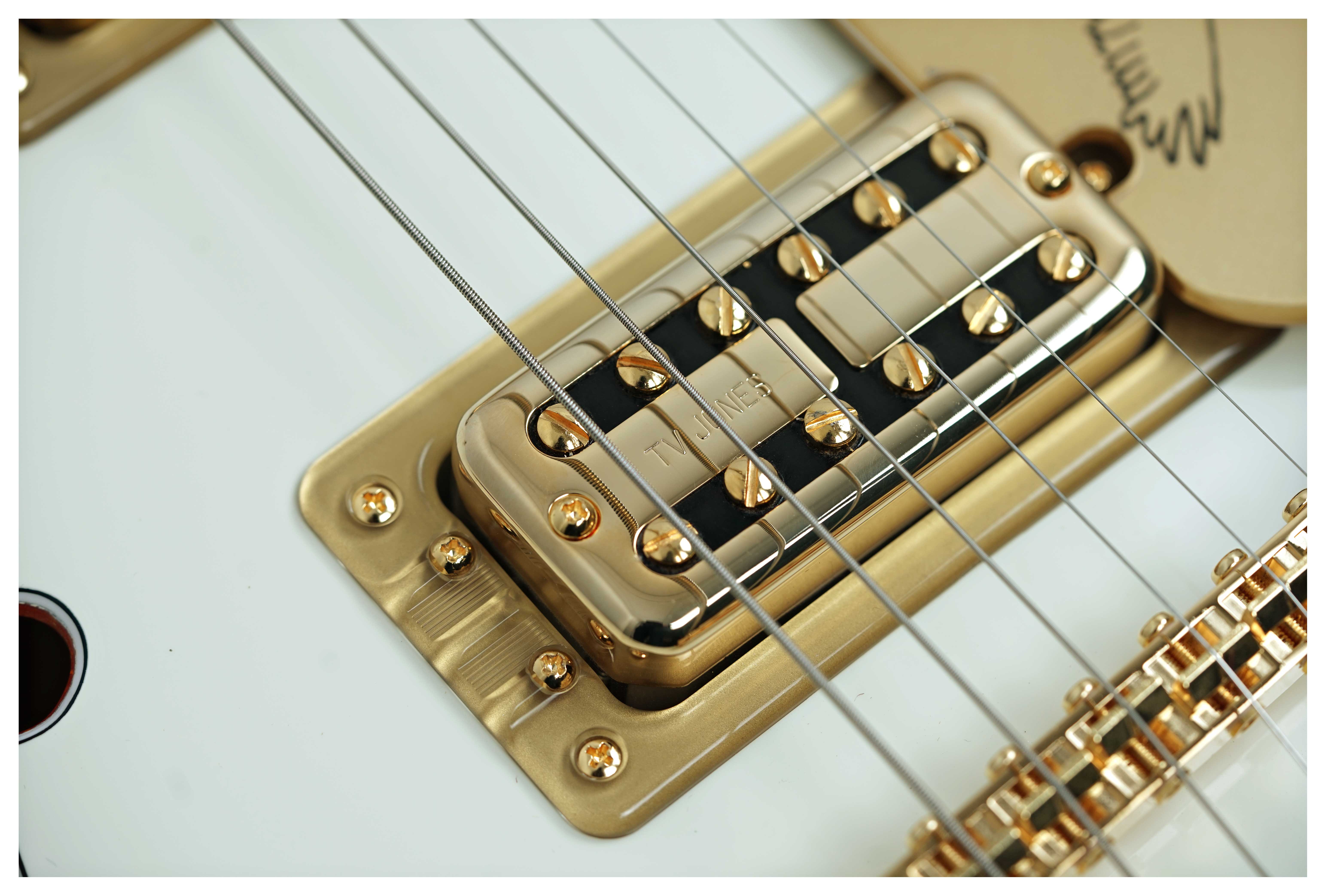 Gretsch Falcon Center Block Limited Edition with Bigsby Vintage White #JT25051597