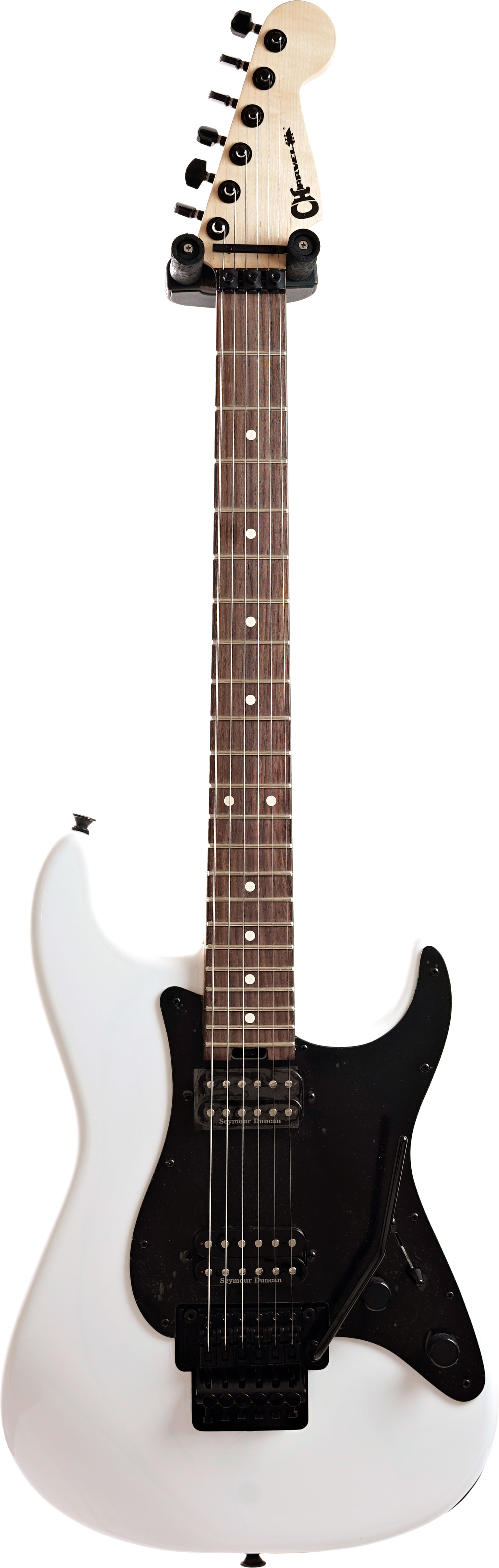 Charvel Pro-Mod So-Cal SC1 Style 1 HH FR Rosewood Fingerboard Snow White (Ex-Demo) #MC251060