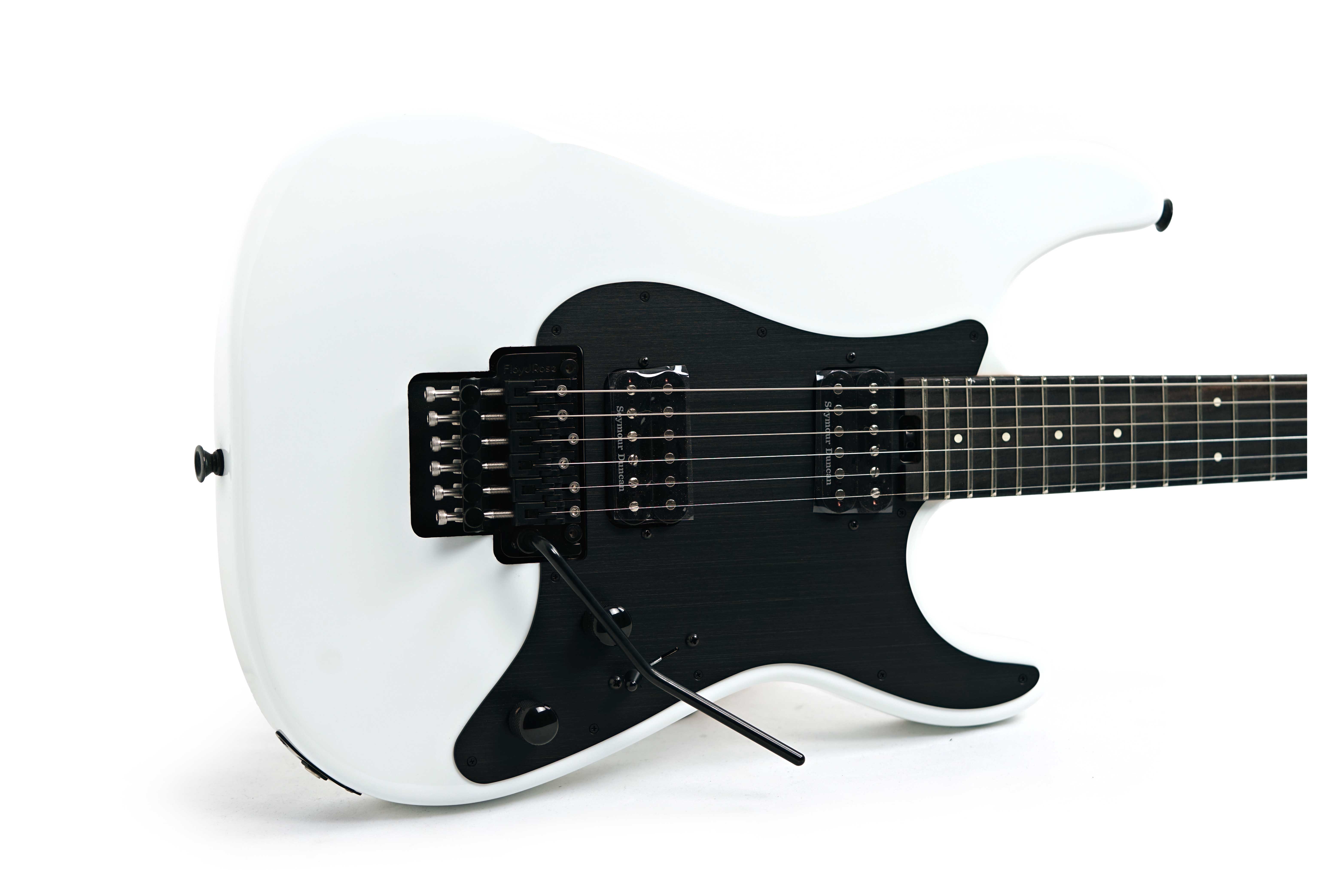 Charvel  Pro-Mod Plus So-Cal SC1 Style 1 HH FR EB Ebony Fingerboard Snow White (Ex-Demo) #MC25003444