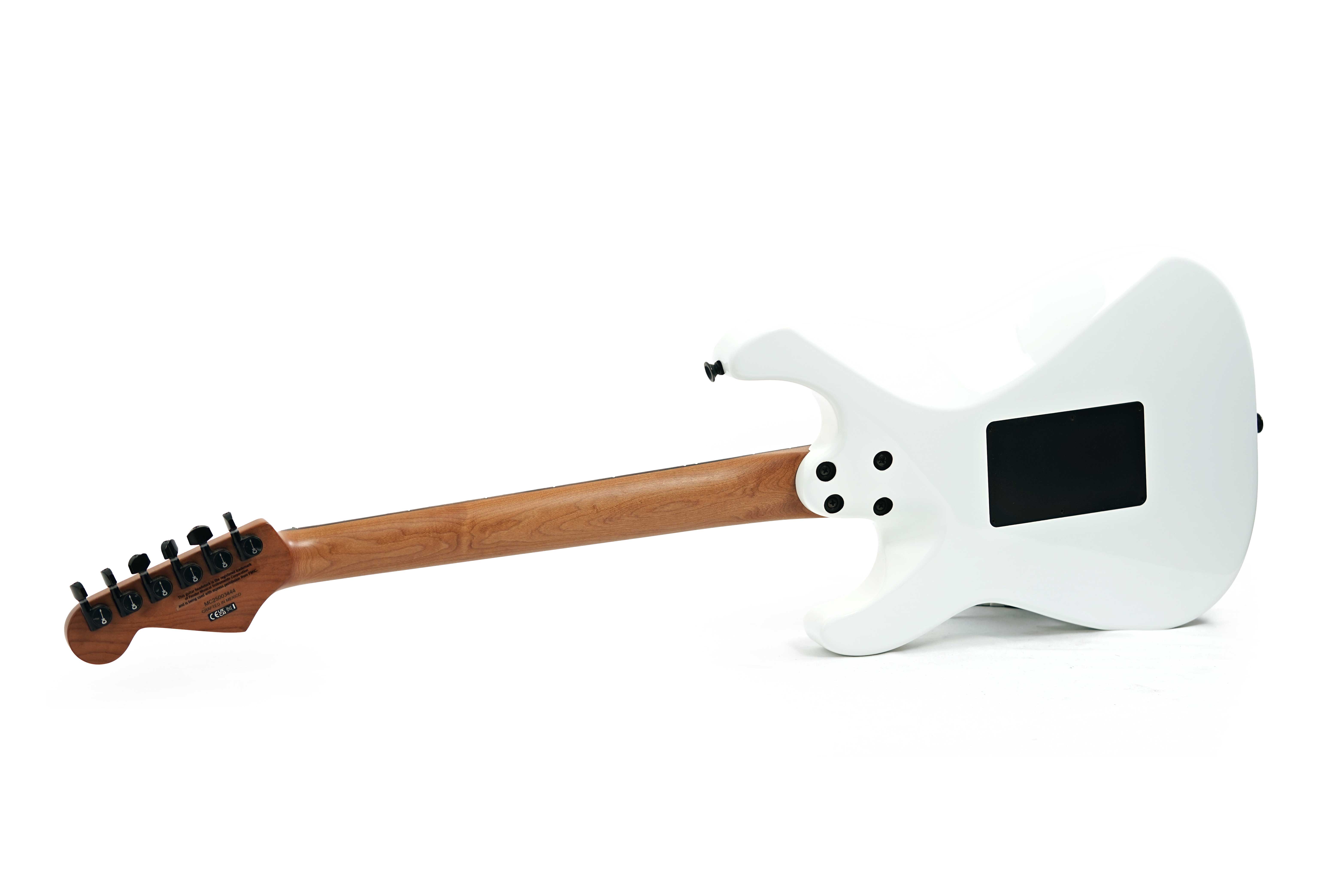 Charvel  Pro-Mod Plus So-Cal SC1 Style 1 HH FR EB Ebony Fingerboard Snow White (Ex-Demo) #MC25003444